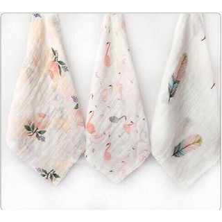 Set 3 Khăn Muslin Tree 6 Lớp