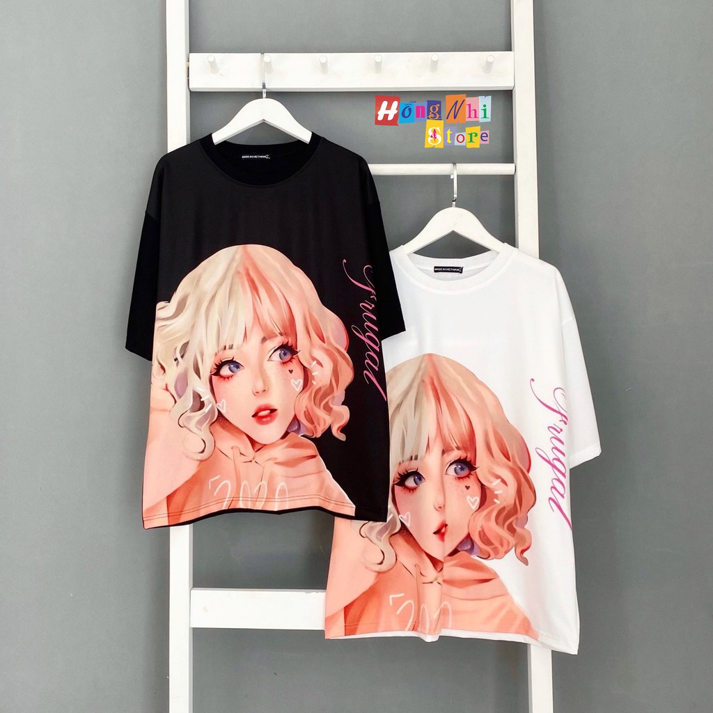 Áo Thun Tay Lỡ 3D Oversize Ulzzang Unisex, Thun Tay Lửng In Hình Dáng Rộng - MM