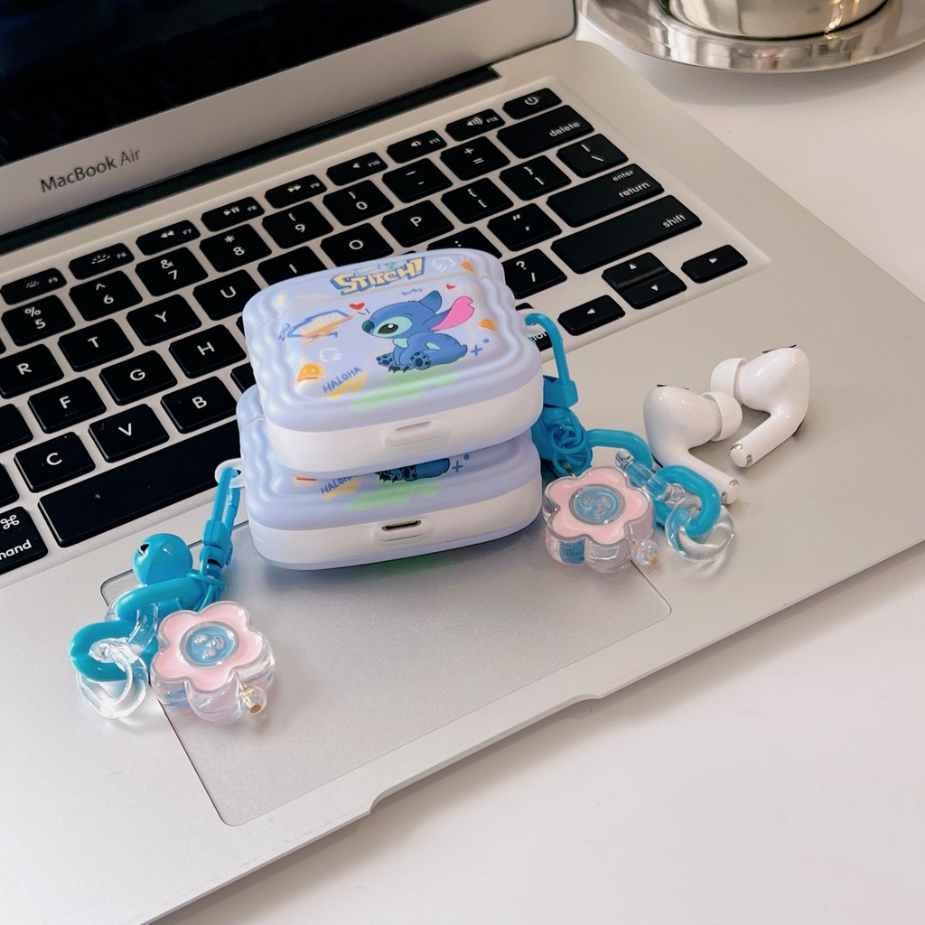 Vỏ Bảo Vệ Hộp Sạc Tai Nghe Bluetooth Airpods 1 2 3 2021 Pro2 2022 Bằng Silicon Tpu Mềm Chống Sốc Họa Tiết Hoạt Hình Dễ Thương