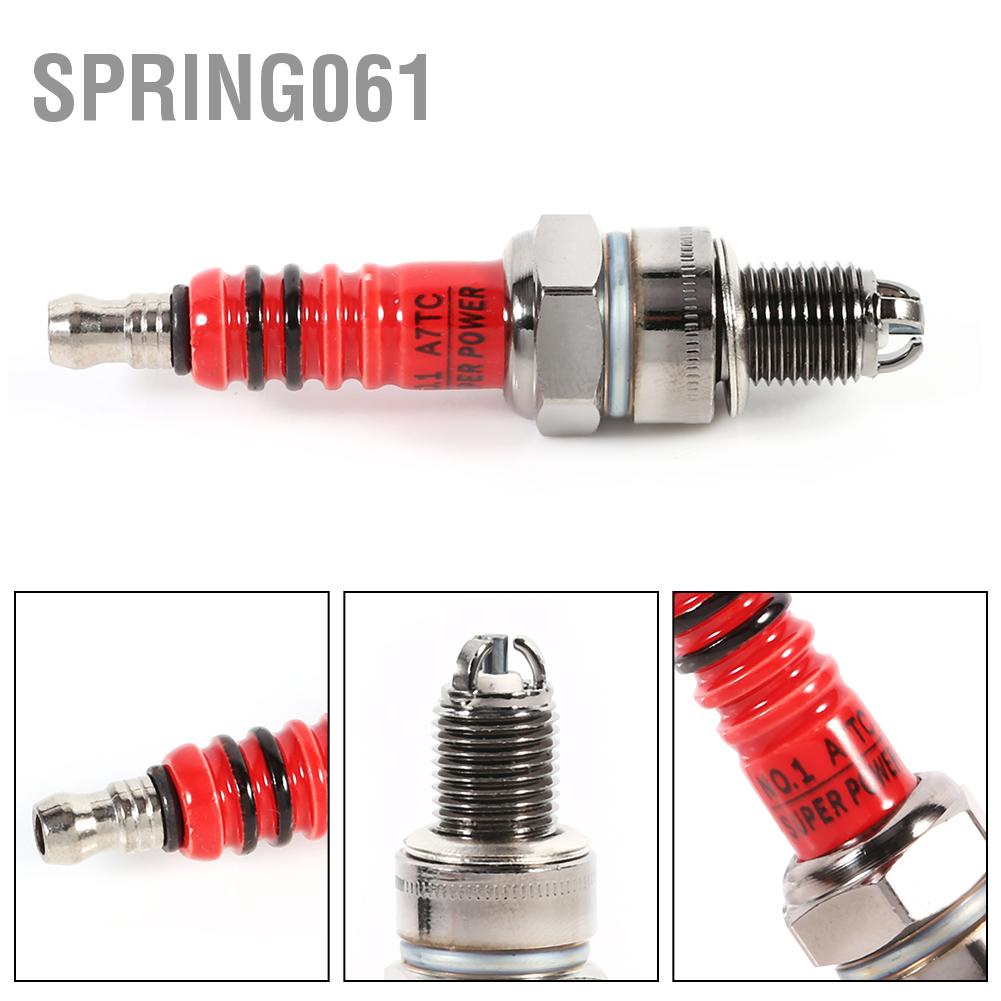 Hiệu suất cao 3 điện cực Bugi cho xe máy ATV Quads GY6 50cc 150cc