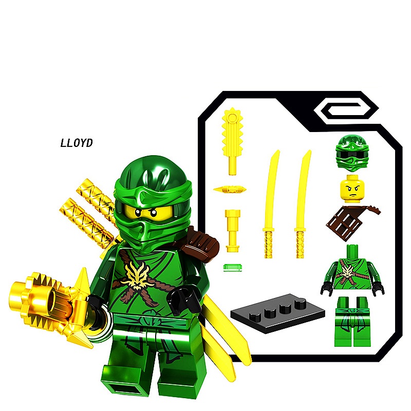 Mô hình xếp hình FUNSLANE GA131-148 nhân vật Ninjago