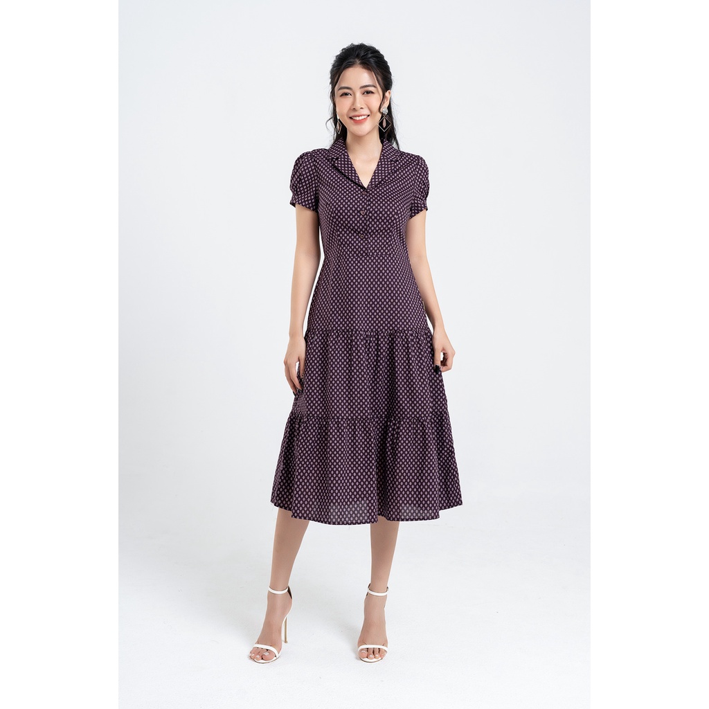 Đầm Xòe Tay Phồng L63L22H022