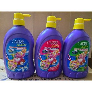 Sữa tắm gội toàn thân Carrie Junior 700GR