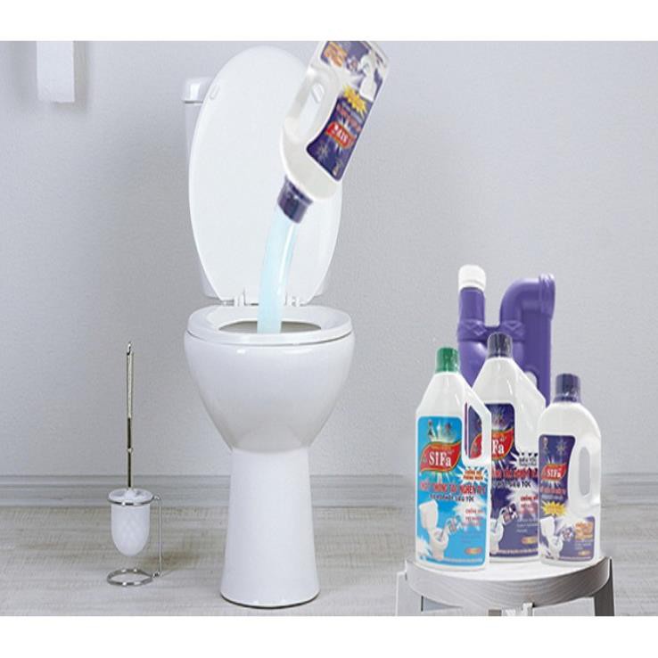 Chất thông tắc bồn cầu toilet chống hôi Siêu tốc 5 phút Sifa (1400g)