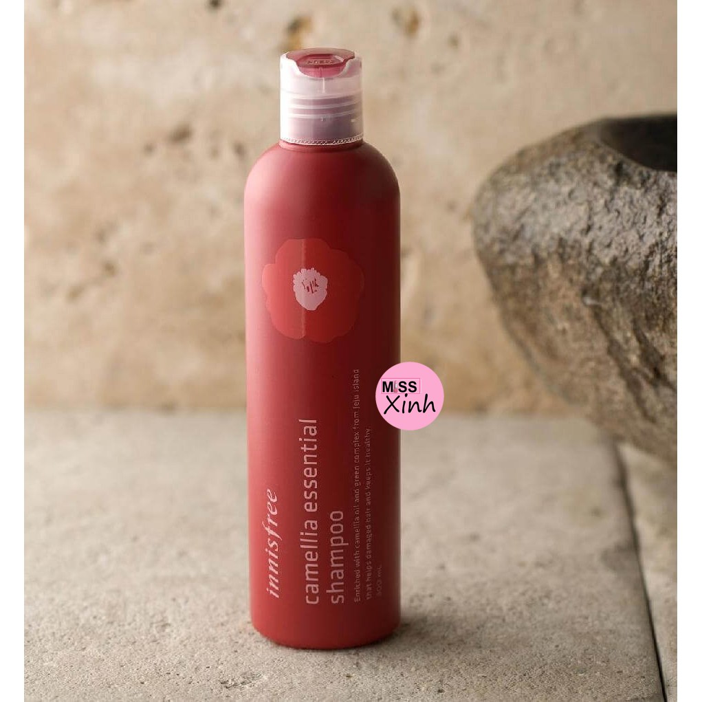 [Chính hãng] Dầu gội dưỡng tóc hương hoa trà innisfree Camellia Essential Shampoo 300ml