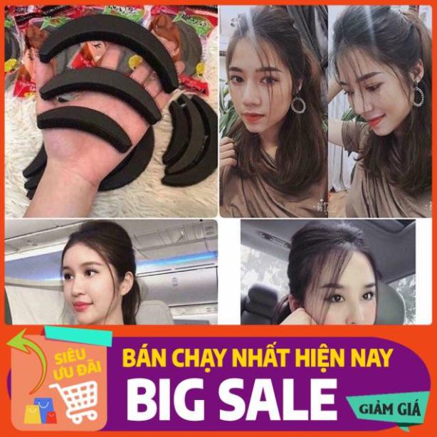 Kẹp phồng chân tóc,  dụng cụ độn phồng mái - gồm 3 cái