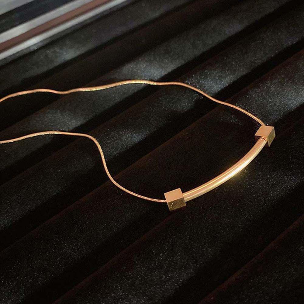 Dây Chuyền Mặt Thánh Giá Phong Cách Punk Hip Hop Cho Nữ|Vòng Tay Thép Titan Màu Trơn Thời Trang Hàn Quốc