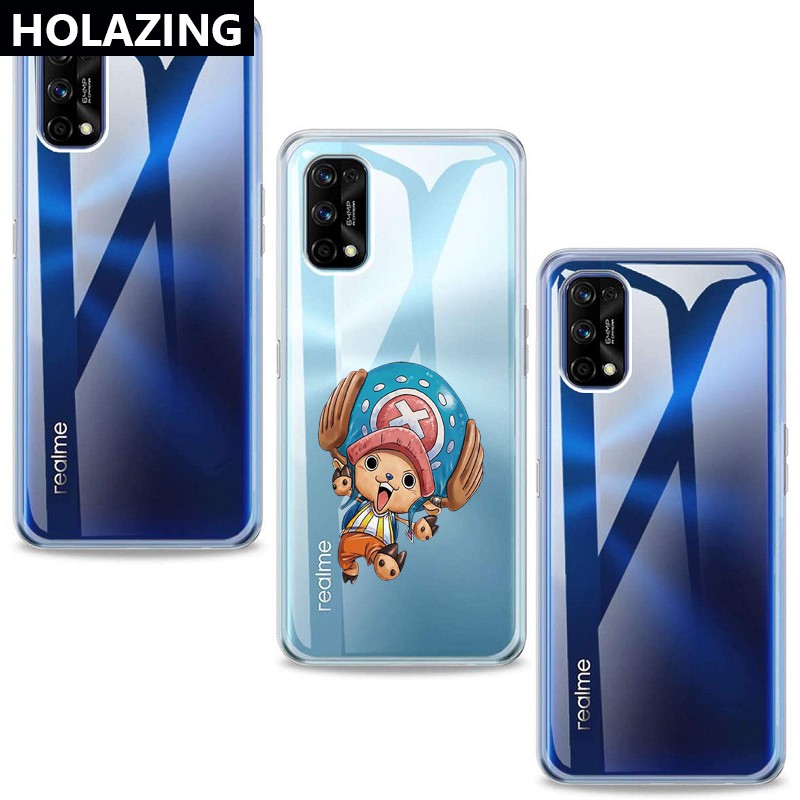 SAILOR MOON Ốp Lưng Tpu Mềm Trong Suốt Chống Trầy In Hình Thủy Thủ Mặt Trăng Cho Realme C11 C12 C15 Realme 7 Pro 5 5i 6i 5s X2