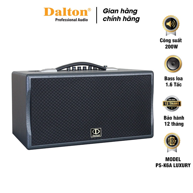 Loa karaoke Dalton PS-K6A LUXURY - Hàng chính hãng