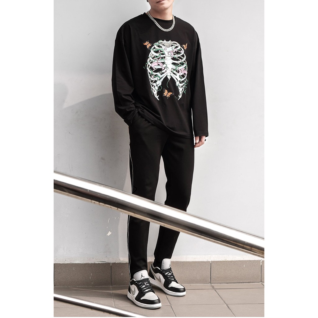 Áo T-shirt dài tay RIB BONE | BigBuy360 - bigbuy360.vn