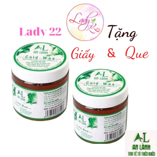 Wax Lông An Lành 350gr [Tặng Giấy+Que] Wax Lông Nách,Sáp Wax Lông,Kem Tẩy Lông Nách Chân Tay,Triệt Lông Nách