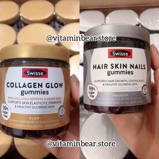 KẸO GUMMIES SWISSE HAIR/ COLLAGEN