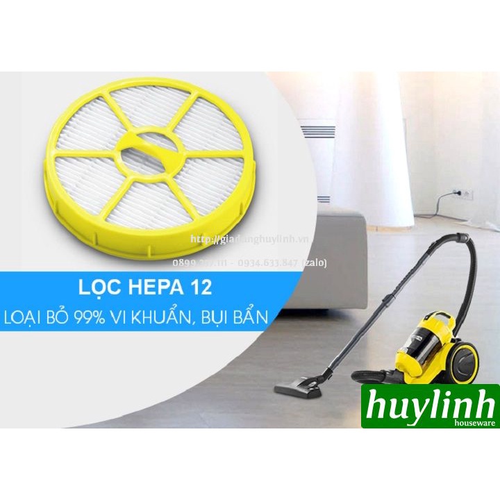 [Mã ELHA22 giảm 6% đơn 300K] Bộ lọc Hepa 13 dùng cho Karcher VC3 - 2.863-238.0