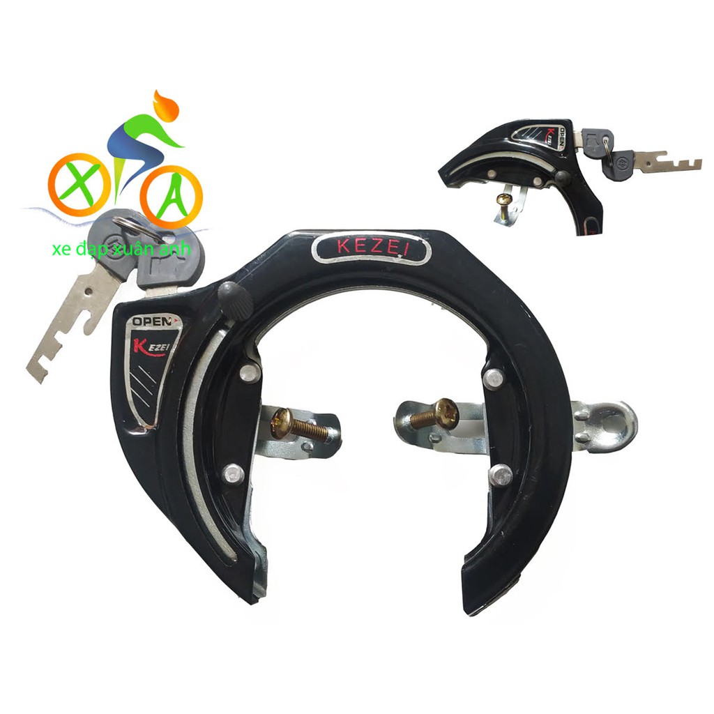[Siêu Rẻ- Free Ship] Khóa càng xe đạp