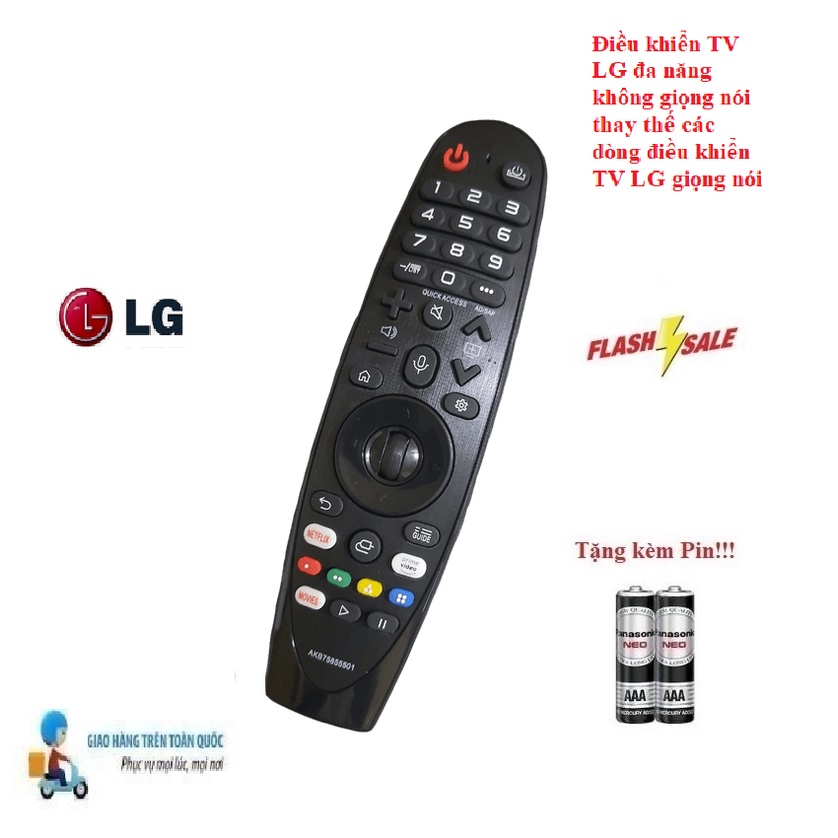 Remote Điều khiển đa năng TV thông minh LG thay thế các dòng điều khiển giọng nói TV LG