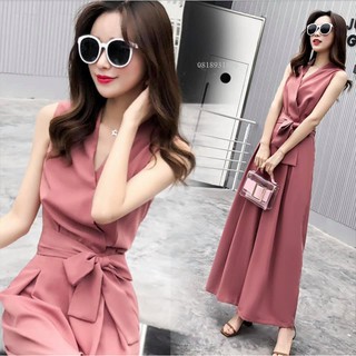 bộ quần áo mùa hè jumpsuit nữ