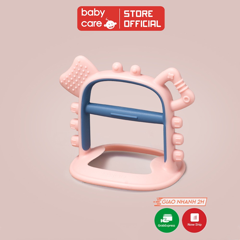 Gặm nướu mềm silicon BC BABYCARE đồ ngậm teether cho em bé - Chính Hãng-BC9012