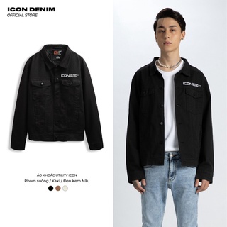 Áo Khoác Kaki Nam ICON DENIM Utility AK110067