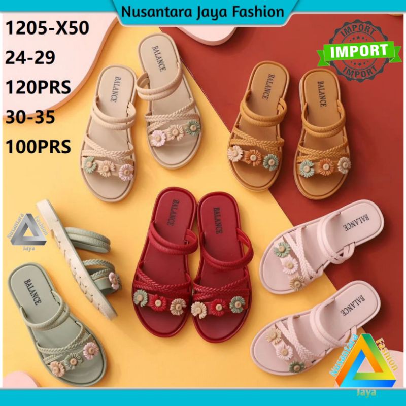 ! Giày sandal cân bằng quà tặng cho bé gái 30-35 1205-X50