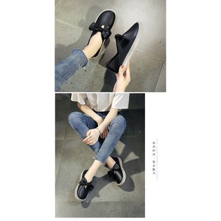 [ HÀNG ORDER ] Giày búp bê da mềm nơ xinh hot