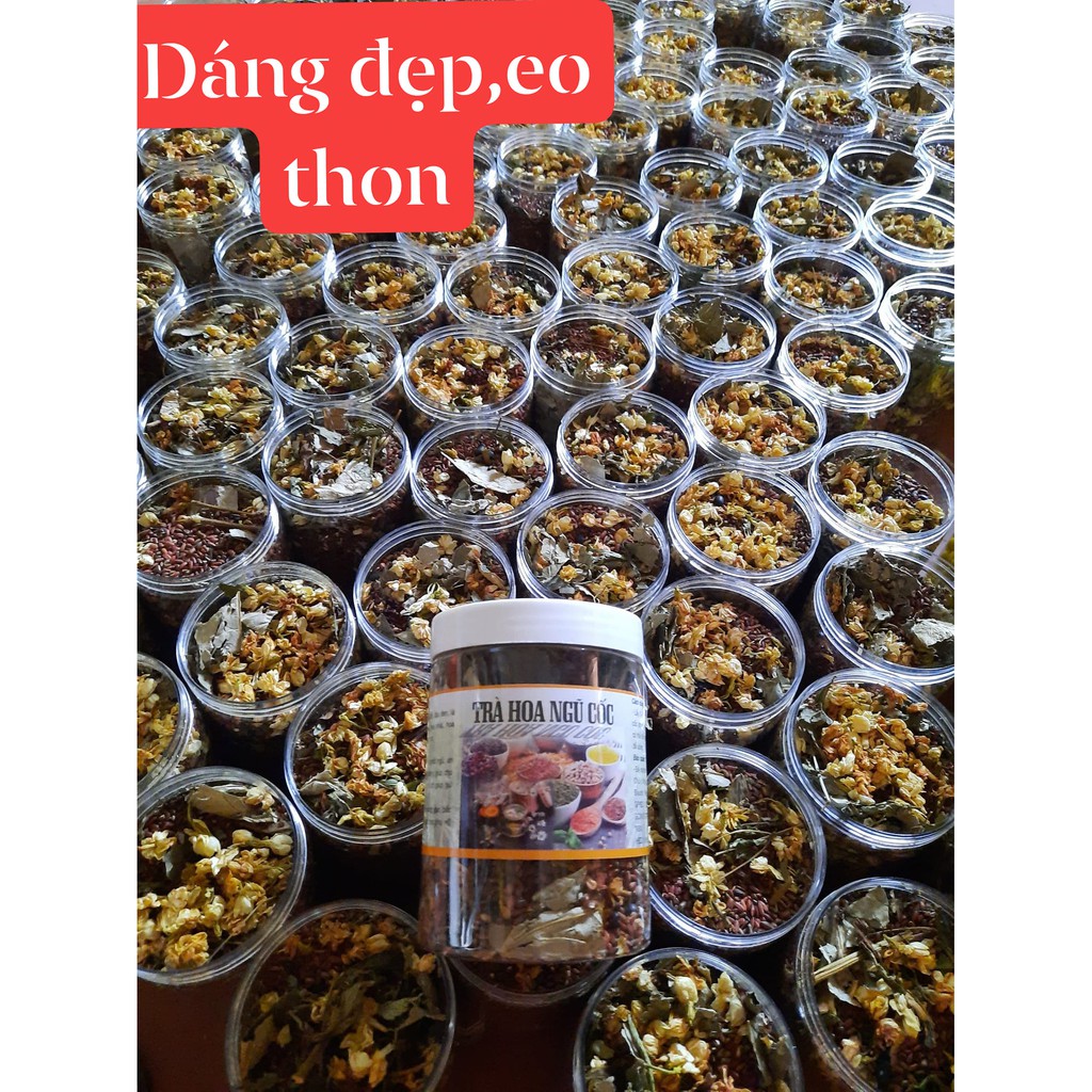 trà hoa ngũ cốc