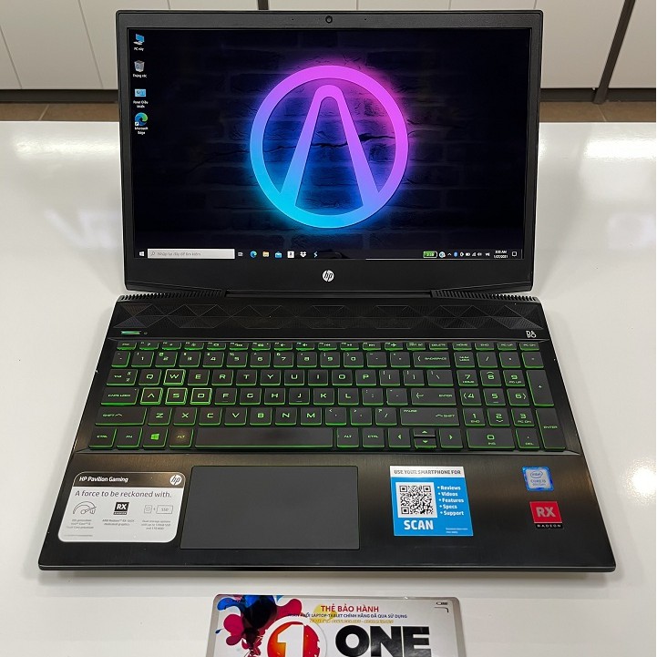 [ Siêu Khủng ] Laptop HP Pavilion Gaming 15 Core i5 8300H/ Ram 16Gb/ Card Đồ Họa Rời Radeon RX560M siêu khủng.