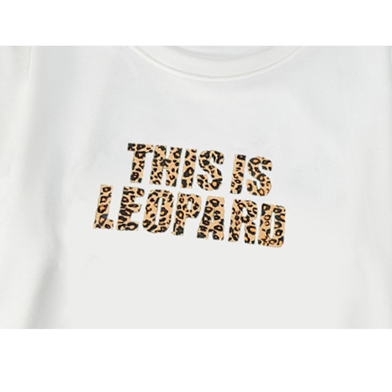 SUXI Áo thun nữ ngắn tay in hình phong cách Hàn Quốc