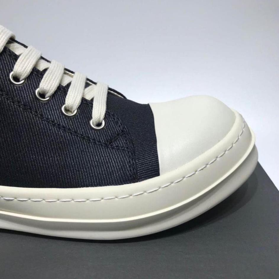 𝐑ẻ Xả Mới - Giày Sneaker Rick Owen Cổ Thấp Đế Thơm Vani Full Size Nam Nữ AL6 " ' ‣