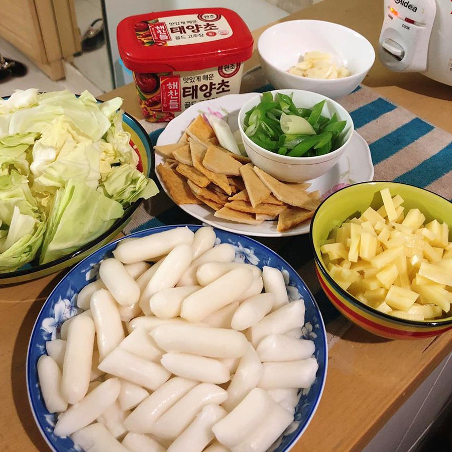 Bánh Gạo Hàn Quốc Tokpokki Dạng Thỏi Matamun Không Gia Vị