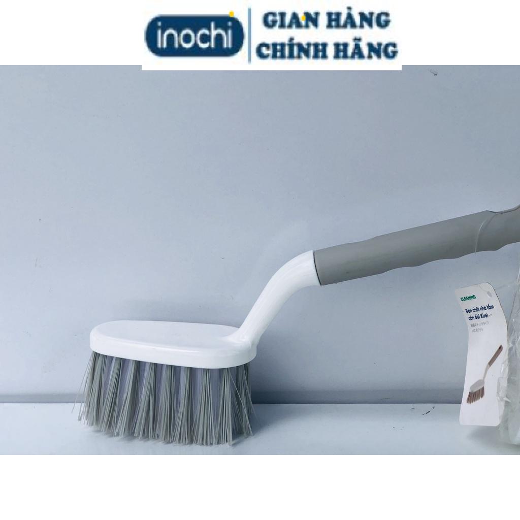 Bàn chải nhà tắm CÁN DÀI Kirei, cọ đa năng - sàn nhà - bồn tắm - bồn cầu - toilet