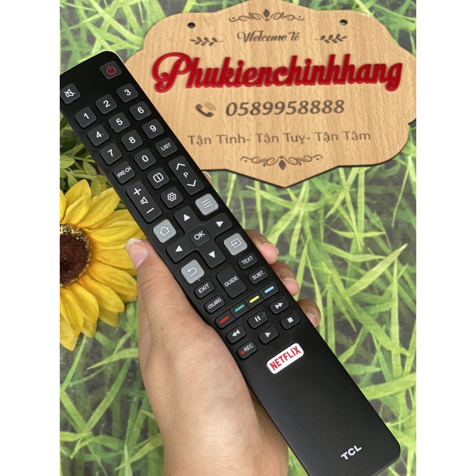 [Phân biệt hàng XỊN] Remote điều khiển tivi TCL{ bảo hành 03 tháng}