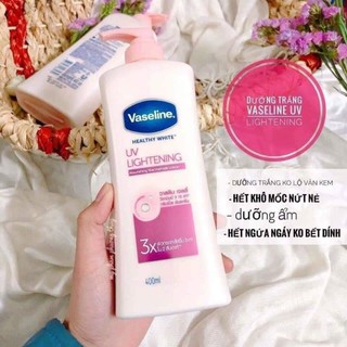 kem dưỡng thể dữ ẩm vaseline 400ml Thái lan
