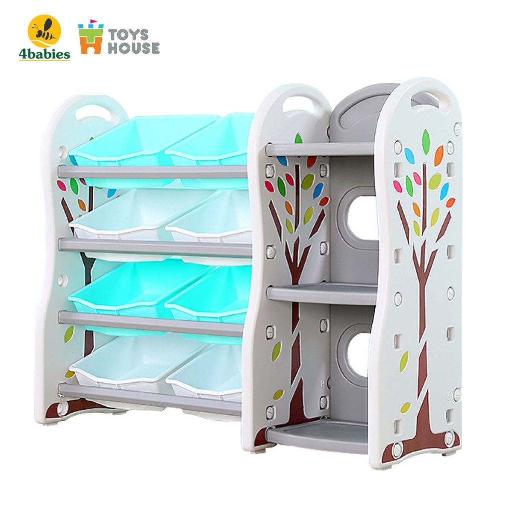 Kệ để đồ chơi, đồ dùng đa năng cho bé hình cây Toys House WM21E122 chính hãng cao cấp