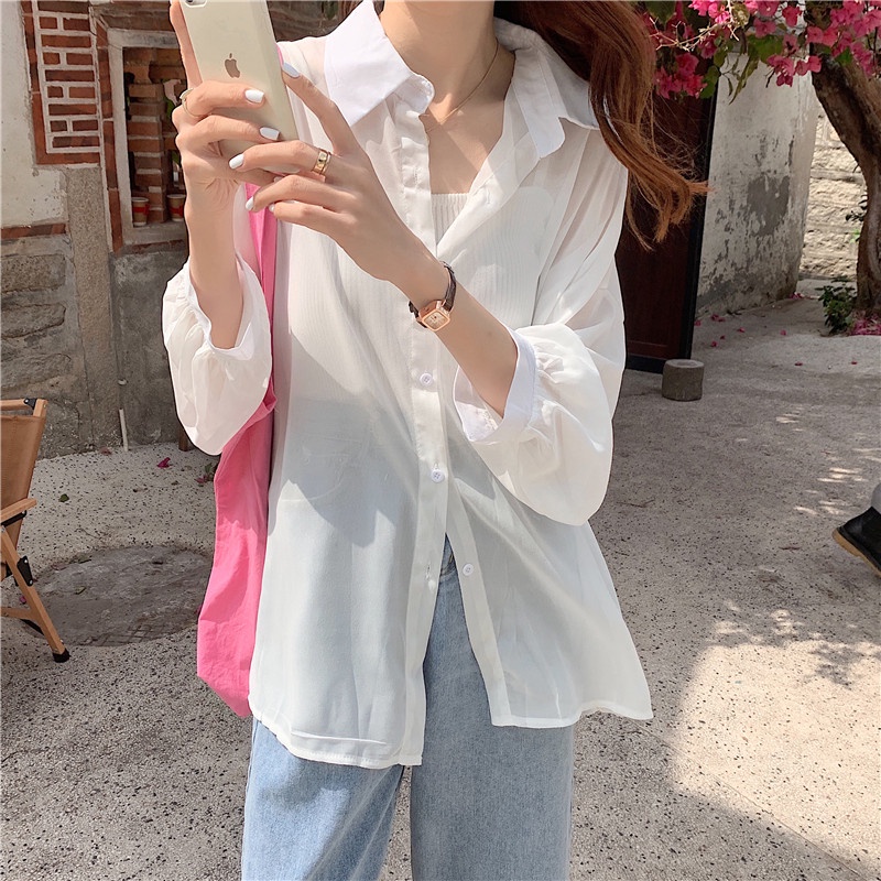 Áo Khoác Chống Nắng Dài Tay Thiết Kế Mới Thời Trang Mùa Hè Dành Cho Nữ