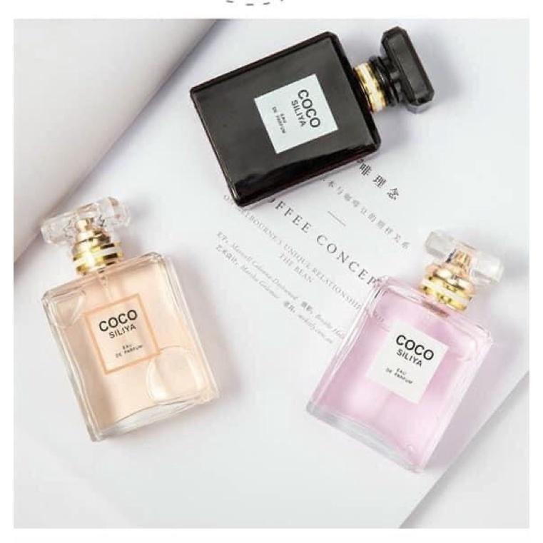 Nước Hoa Coco 50ml Hương Thơm Cá Tính, Quyến Rũ Có 4 Màu Tương Ứng 4 Mùi Hương
