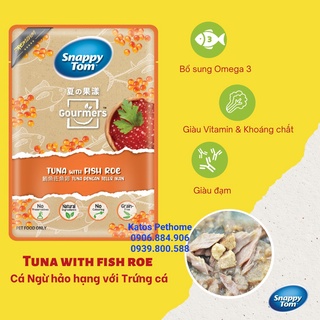 Pate mèo Snappy Tom Goumers trái cây gói 70g
