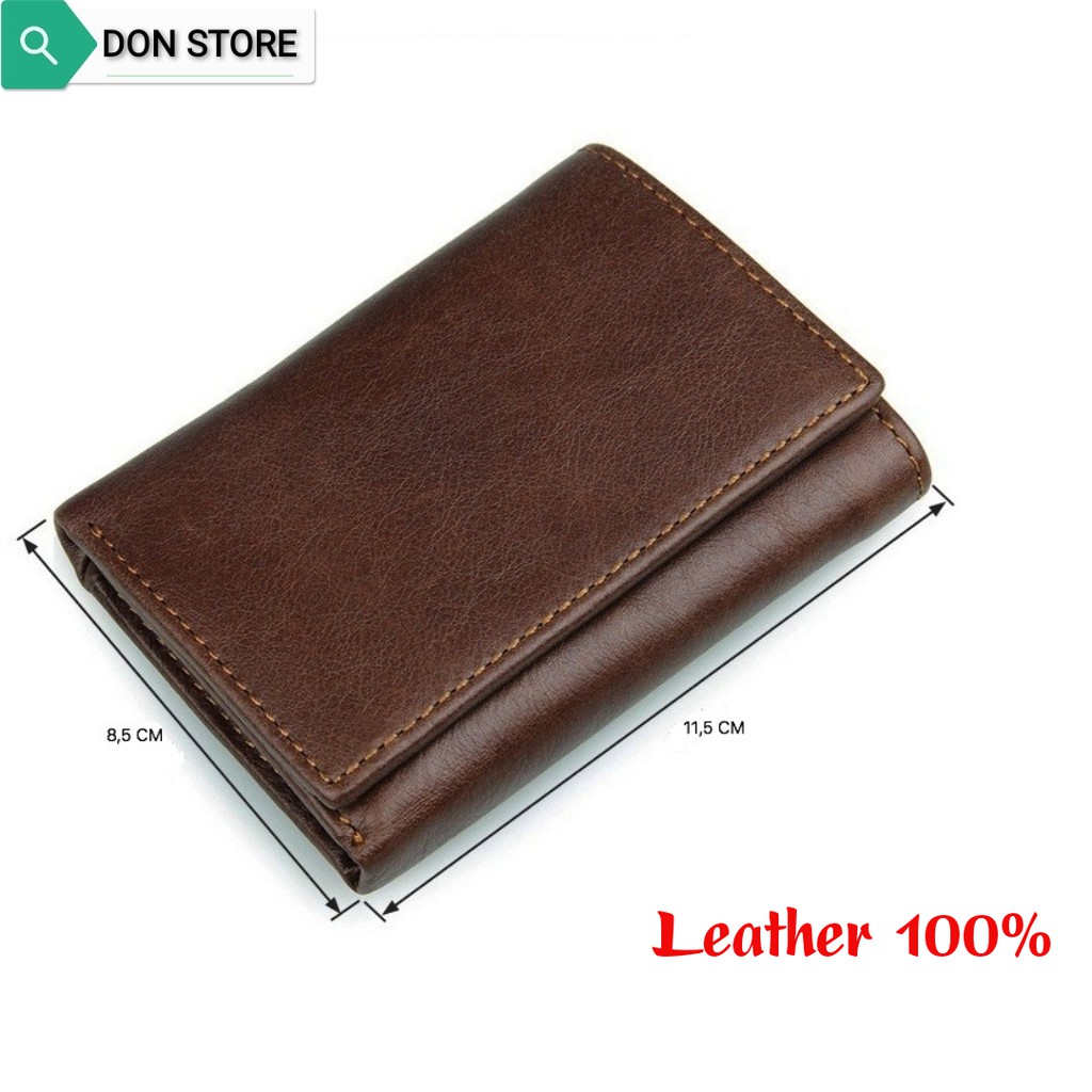 Ví Da Nam SIÊU CHẤT Kiểu Dáng Mới FULL Da Bò Loại Xịn