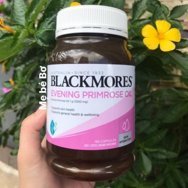 Tinh dầu Hoa Anh Thảo Blackmores Evening Primrose Oil 190 viên Úc