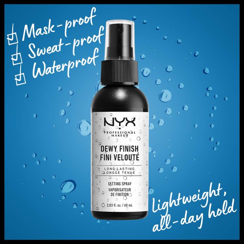 Xịt Khoá Nền Giữ Lớp Trang Điểm Nyx Matte Finish Setting Spray Matte – 60ml