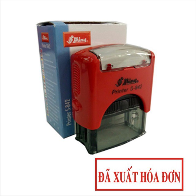Dấu Đã thanh toán / Đã thu tiền / Đã chi tiền / Đã xuất hóa đơn / Bán hàng qua điện thoại / Nội dung khác Shiny S-842