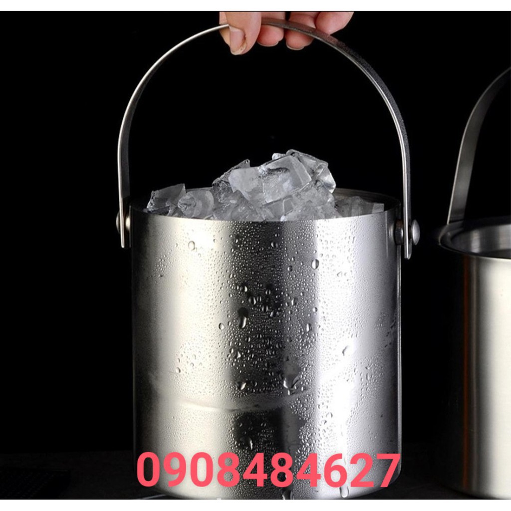 Xô Cách Nhiệt Đựng Đá Inox 304