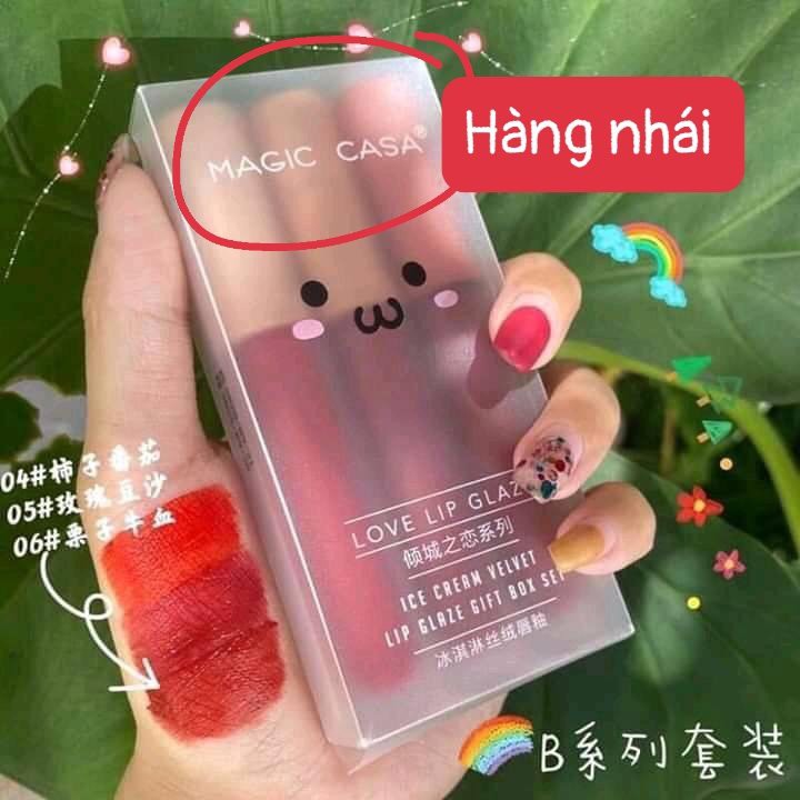 [Chính Hãng] Set 3 Cây Son Kem Lì Herorange Fluffy Lip Glaze - 0035 | BigBuy360 - bigbuy360.vn