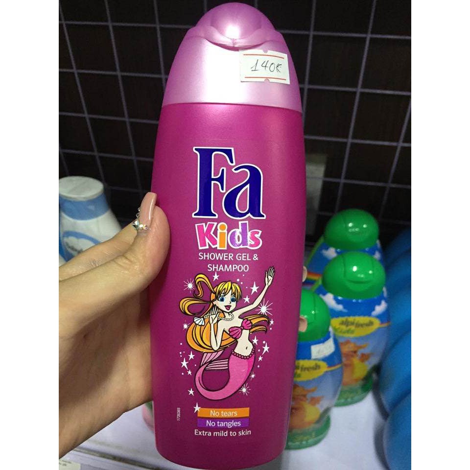 Dầu tắm gội Fa Kids 250ml