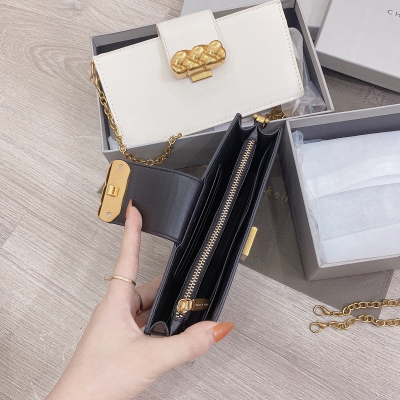 Clutch CK cầm tay mới sz 19cm fullbox