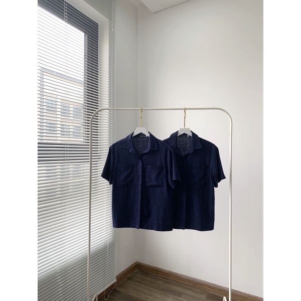 Sibling House - Áo sơ mi tay ngắn 2 túi Joy shirt | BigBuy360 - bigbuy360.vn