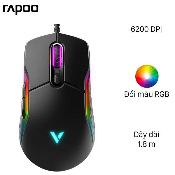 Chuột Gaming Rapoo VT200 Đen ( Like New )