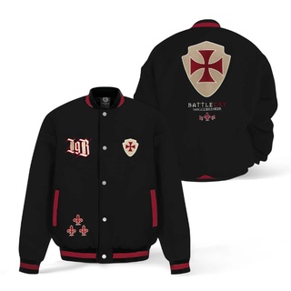 Áo Khoác Varsity Battle Cry Đen iMA God Breaker (iGB Black Battle Cry Varsity)