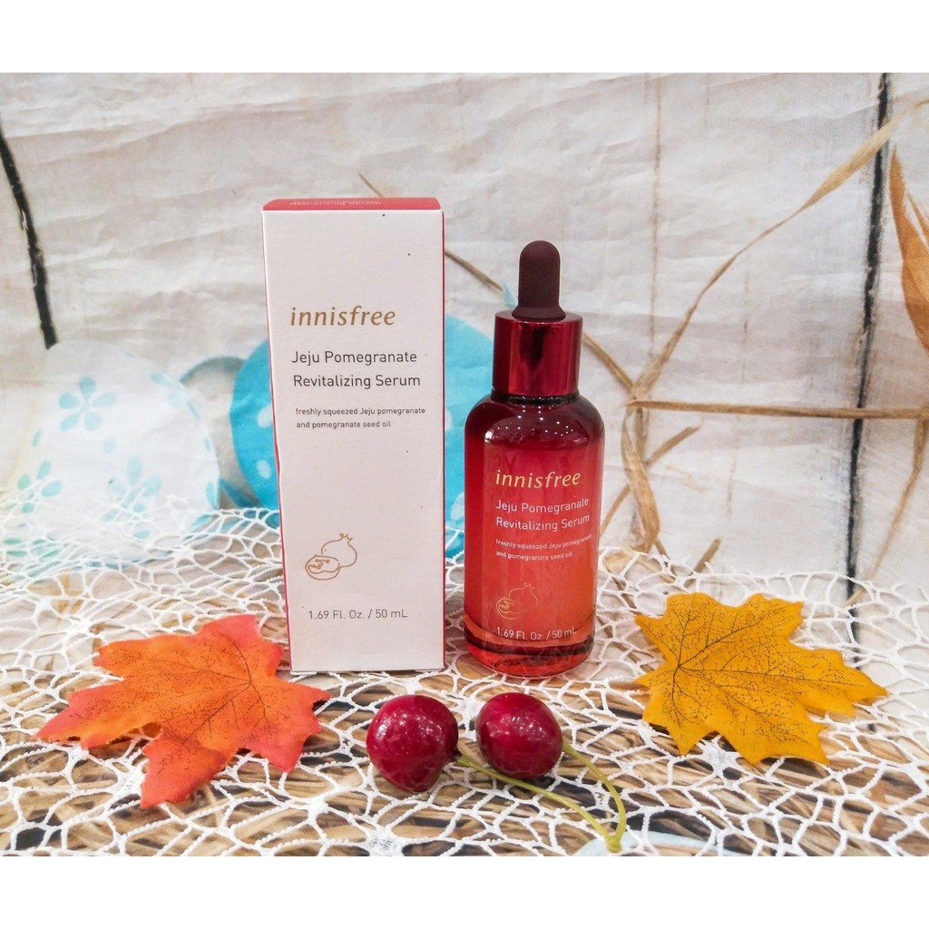 Serum Lựu Đỏ Chống Lão Hoá Innisfree Pomegranate Revitalizing 50ml Hàn Quốc