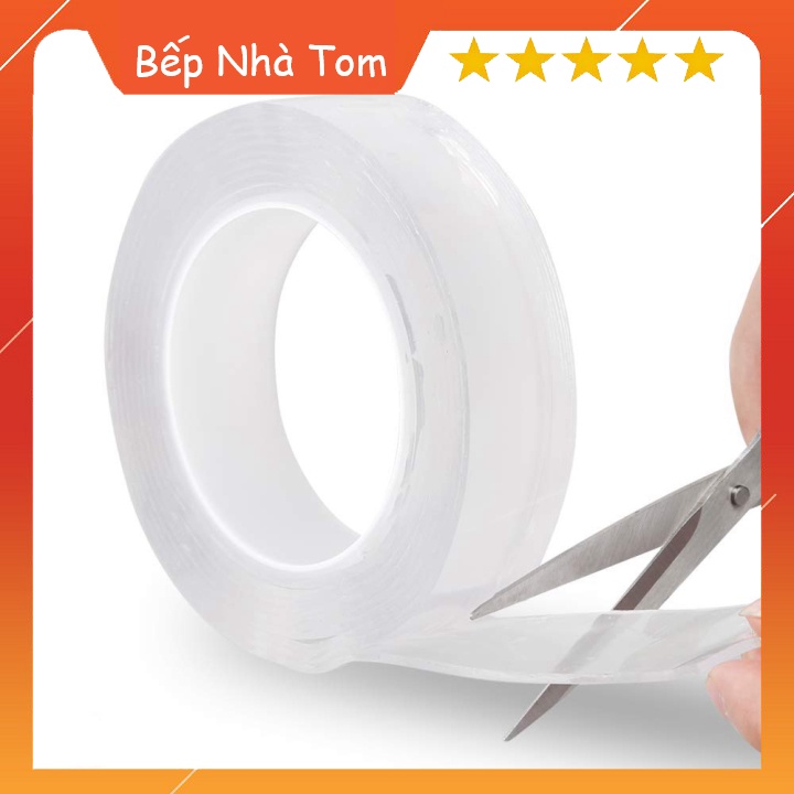 Băng Keo 2 Mặt Dán Tường Siêu Dính Đa Năng