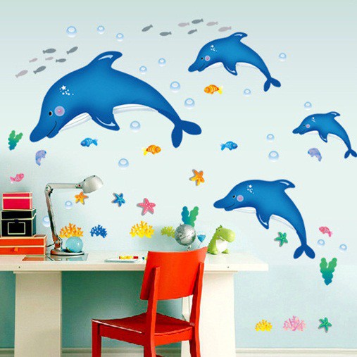 Decal cá heo DC012 (CHẤT LƯỢNG LOẠI 1)